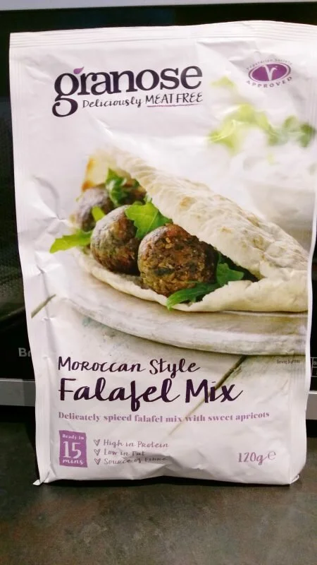 Granose Falafel mix packaging